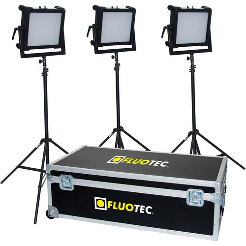 Fluotec CineLight 50 RGB LED Light Panel V-Mount 2-Light Kit G6CRGB233 studio lighting system