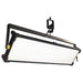 Fluotec Cinelight Color120 4x1 DMX LED Panel Kit with Yoke for professional film and broadcast lighting.