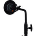 Fluotec mounting bracket with stabilizer arm designed for CineLight 120 Series LED fixtures