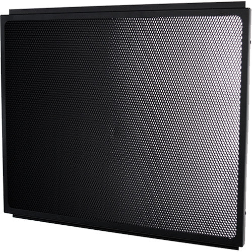 Fluotec 30 degree honeycomb grid accessory mounted on StudioLED 250 fixture