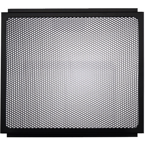 Fluotec 30 degree honeycomb grid accessory mounted on StudioLED 250 fixture
