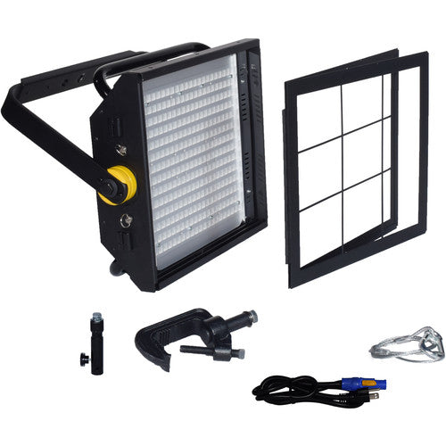 Fluotec StudioLED 250 HP tunable bi-color LED panel with DMX control for broadcast and studio lighting