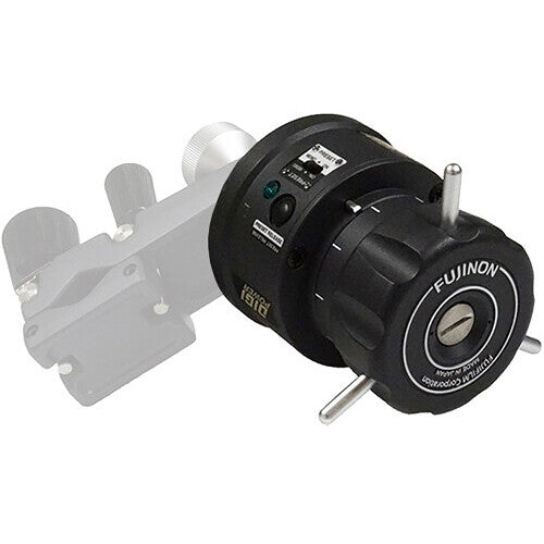 Fujinon EPD-4A-S33F Focus Demand Unit for compatible autofocus broadcast box lenses providing smooth electronic remote focus control for professional camera systems.