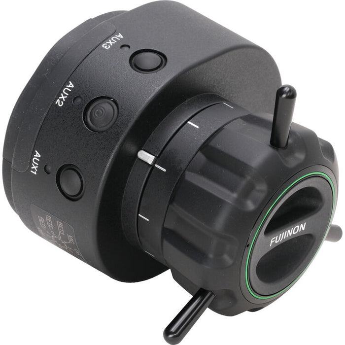 Fujinon EPD-51A-F02 Focus Demand Unit for professional broadcast lens control kits providing precise remote focus operation for Fujinon ENG and studio lenses.