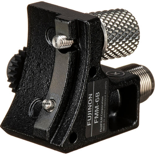 Fujinon FMM-6B Manual Focus Module for compatible Fujinon ENG and EFP broadcast lenses providing precise manual focus control.