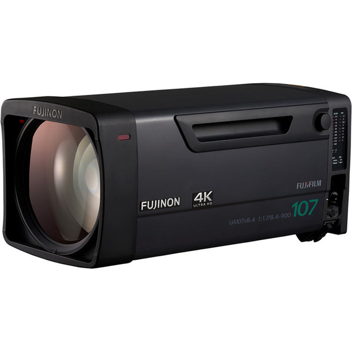 Fujinon UA107x8.4BESM 107x 4K Premier broadcast box lens with OIS for 2/3-inch cameras