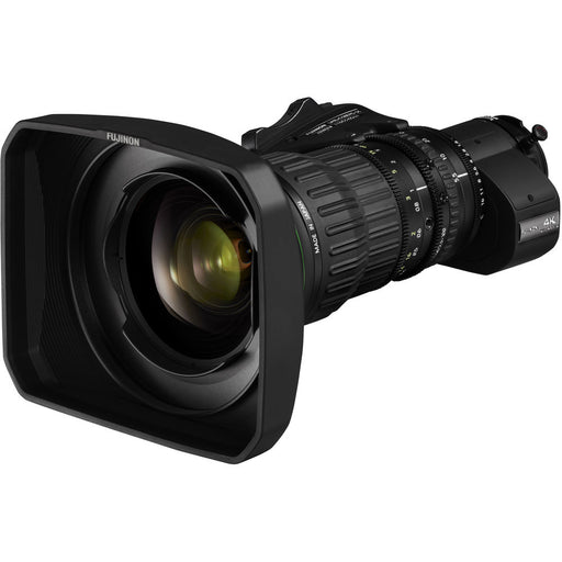 Fujinon UA18x5.5 ENG 4K UHD broadcast zoom lens for professional video production