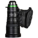 Fujinon XK20-120mm T3.5 Cabrio PL Mount cinema zoom lens with detachable digital servo drive for professional film, television, and live production.