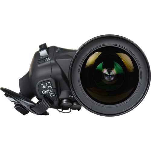 Fujinon ZK14-35mm T2.9 Cabrio PL Mount wide-angle cinema zoom lens with detachable servo drive for professional film and broadcast production.