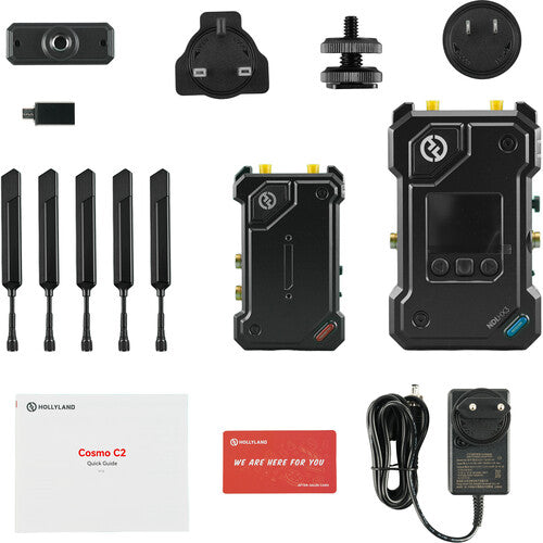 Hollyland Cosmo C2 HDMI and SDI wireless video transmission system for professional broadcast and live production