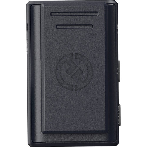 Hollyland LARK M2 DUO 2-person wireless camera-mount microphone system in shine charcoal with transmitters and receiver