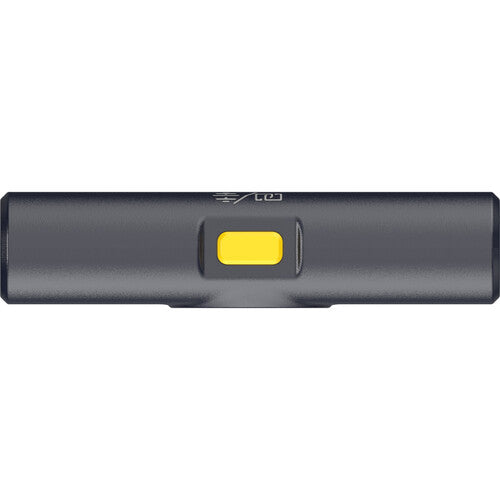Hollyland LARK M2 DUO 2-person wireless microphone system in shine charcoal with compact transmitters and receiver