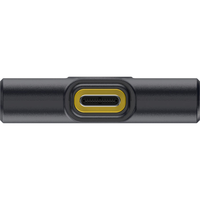Hollyland LARK M2 DUO 2-person wireless microphone system in shine charcoal with compact transmitters and receiver