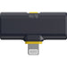 Hollyland LARK M2 DUO wireless microphone system with Lightning connector in shine charcoal