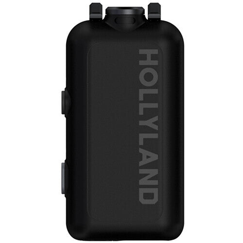 Hollyland LARK MAX 2 Solo wireless microphone system for cameras in space gray with transmitter and receiver