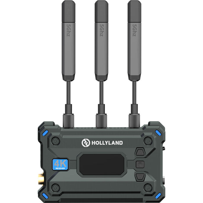 Hollyland Pyro video transmission monitoring kit with wireless transmitter and receiver for professional video monitoring