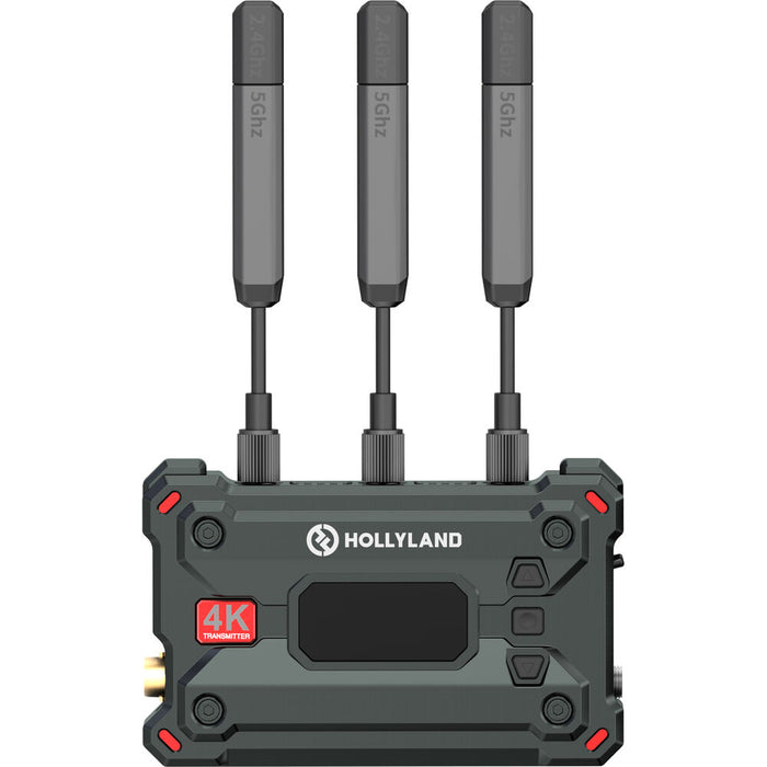 Hollyland Pyro video transmission monitoring kit with wireless transmitter and receiver for professional video monitoring
