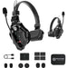 Hollyland Solidcom C1-2S full-duplex wireless DECT intercom system with two single-ear headsets