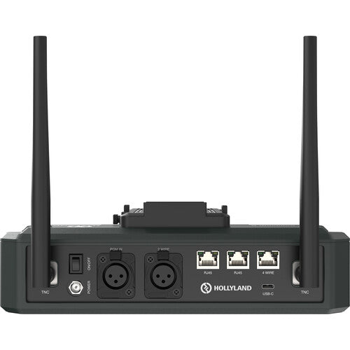Hollyland Solidcom C1-HUB8S full-duplex wireless DECT intercom system with HUB base and nine headsets