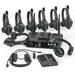 Hollyland Solidcom C1-HUB8S full-duplex wireless DECT intercom system with HUB base and nine headsets