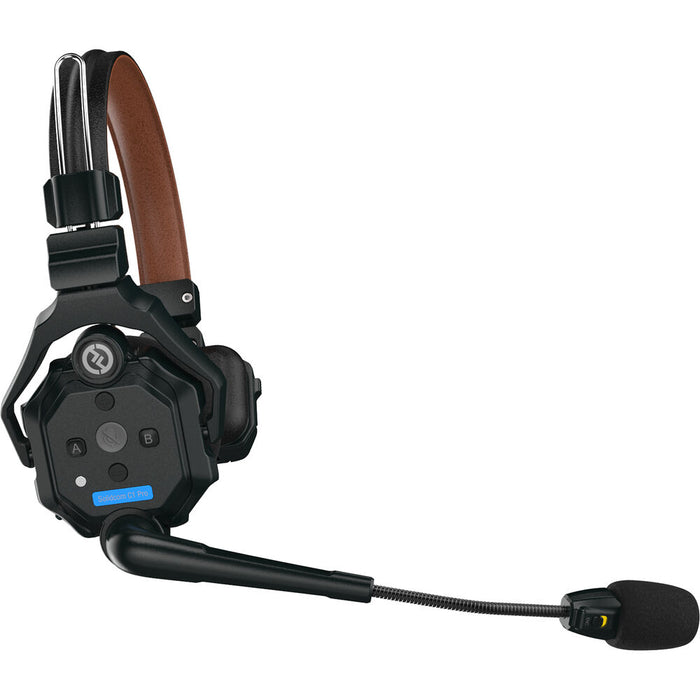 Hollyland Solidcom C1 Pro-2S full-duplex wireless intercom system with two ENC headsets operating on 1.9 GHz