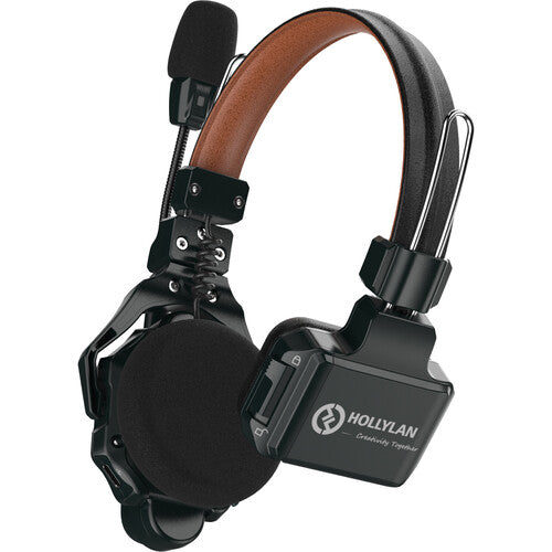 Hollyland Solidcom C1 Pro-3S full-duplex ENC wireless intercom system with three 1.9 GHz headsets