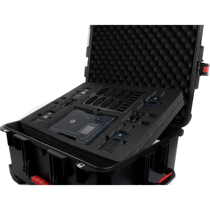 Hollyland Solidcom M1 full-duplex wireless intercom system with 4 beltpacks for professional production teams