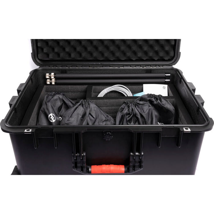 Hollyland Solidcom M1 full-duplex wireless intercom system with 4 beltpacks for professional production teams