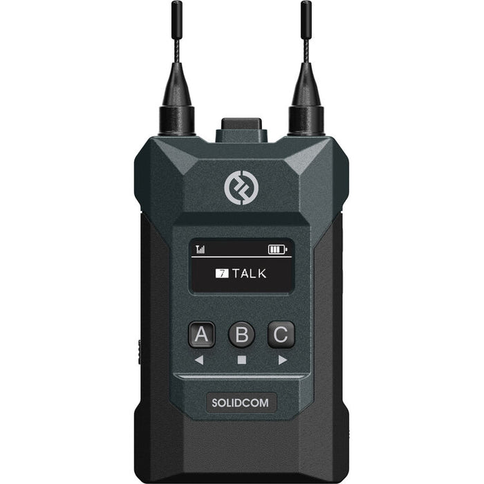 Hollyland Solidcom M1 full-duplex wireless intercom system with 4 beltpacks for professional production teams