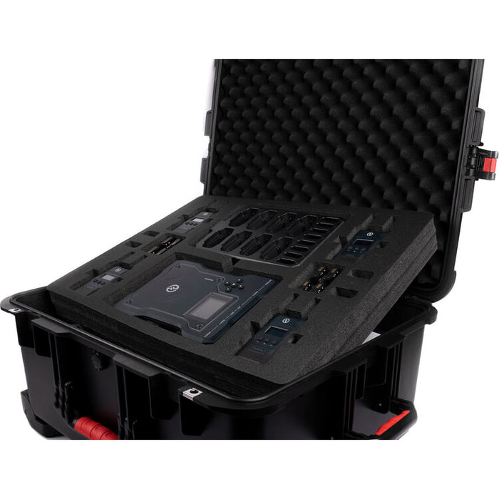 Hollyland Solidcom M1 full-duplex wireless intercom system with 8 beltpacks for professional production communication
