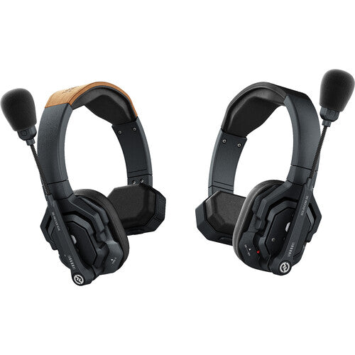 Hollyland Solidcom SE Global 2S 2-Person Full-Duplex Single-Ear Noise-Canceling Headset Intercom System (2.4 GHz)