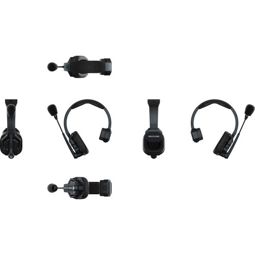Hollyland Solidcom SE Global 2S 2-Person Full-Duplex Single-Ear Noise-Canceling Headset Intercom System (2.4 GHz)
