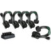 Hollyland Solidcom SE Pro 5S 1.9 GHz 5-person full-duplex single-ear wireless intercom system with master and remote headsets