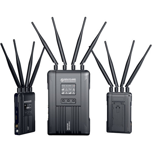 Hollyland Syscom 421S 4-transmitter wireless audio video transmission system for live production
