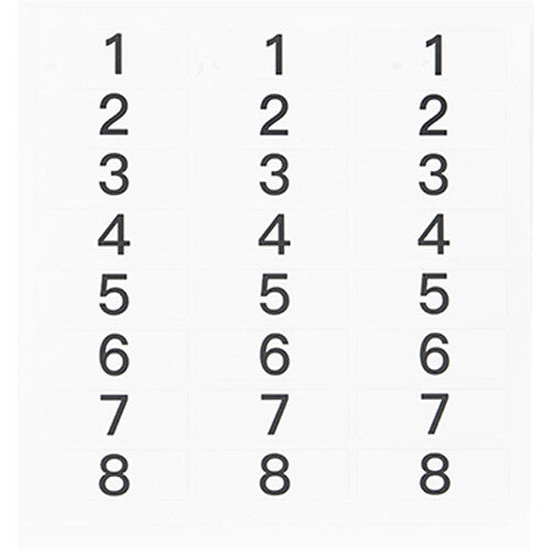 Hollyland wireless tally system with eight camera-mounted tally lights for live video production