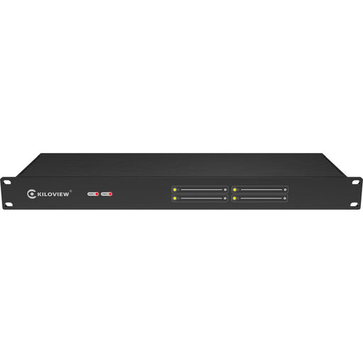 Kiloview Cradle 4-Channel Redundant Power Rackmount Unit (1RU) for Professional Broadcast Systems