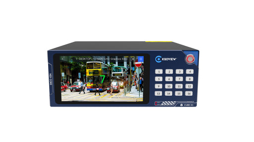 Kiloview CUBE X1 NDI CORE Switcher – professional IP video switcher for seamless NDI streaming, low-latency video routing, and live production.