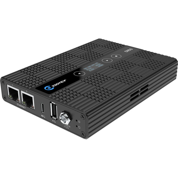Kiloview D350 3G-SDI to HDMI and HDMI to 3G-SDI video signal converter for professional broadcasting use.