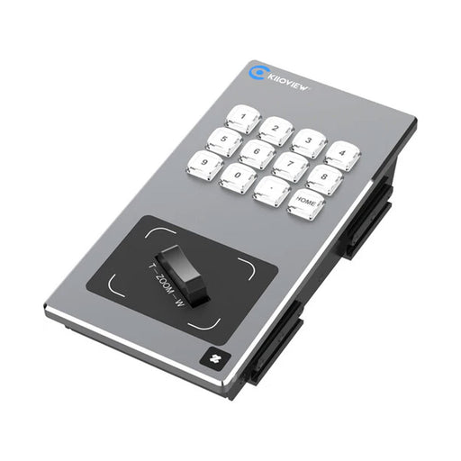 Kiloview DZ-01 Zoom Control Deck with customizable buttons and zoom rocker for precise camera control in video production.