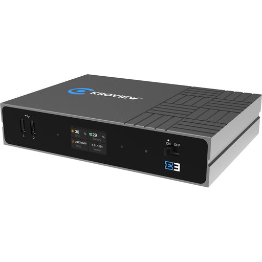 Kiloview E3 4K HDMI to NDI and NDI to HDMI video converter, ideal for professional live streaming and broadcasting applications.