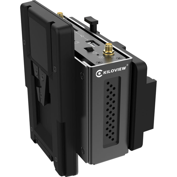 Kiloview KA-VM1 V-Mount Kit attached to a G/E series encoder