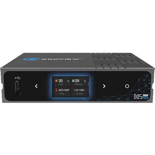 Kiloview N5 4K HDMI Video Encoder for live streaming, with versatile input and output capabilities.