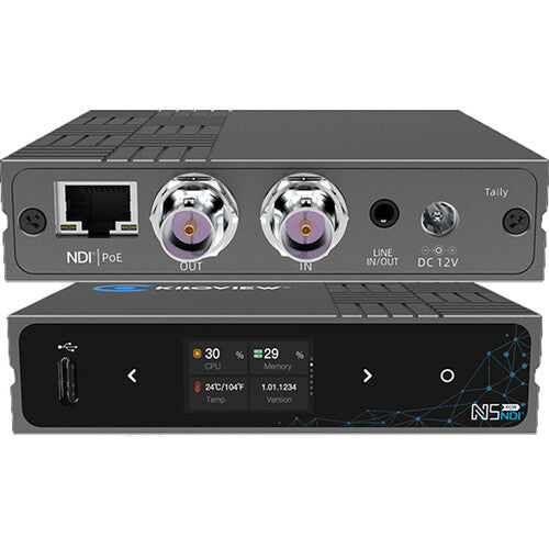 Kiloview N5 4K HDMI Video Encoder for live streaming, with versatile input and output capabilities.