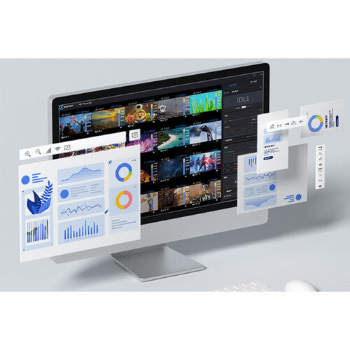 Kiloview NDI Recorder device for multi-source 4K video recording in professional production environments