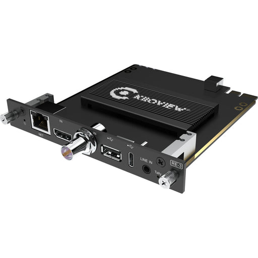 Kiloview RE-3 3G-SDI to NDI 3.0 Converter with HDMI input/output for live video streaming and broadcasting