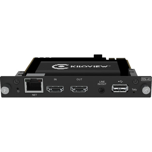 Kiloview RN-40 HDMI Encoding/Decoding Module for seamless streaming and broadcasting, ideal for video production and live events.