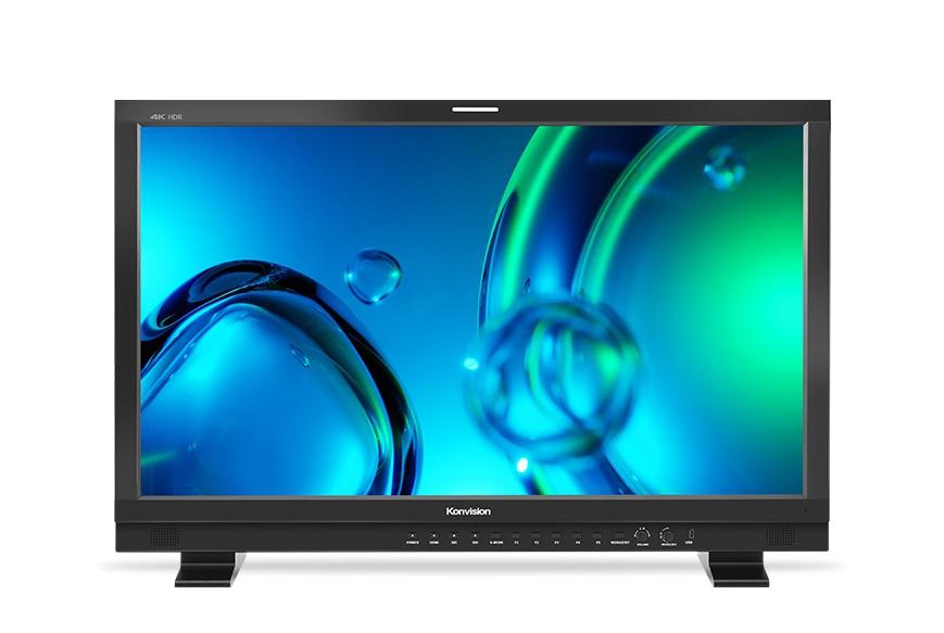 Konvision KUM-1810D-IP25G 18.4 inch 4K HDR ST2110 IP broadcast monitor with 25G IP connectivity