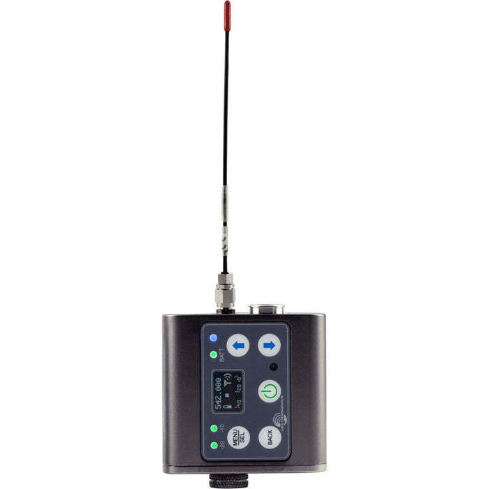 Lectrosonics DBSM Dual-Battery Wireless Bodypack Transmitter and Recorder, Model DBSMD-A1B1