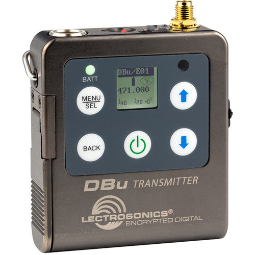 Lectrosonics DBu Digital Bodypack Wireless Transmitter
