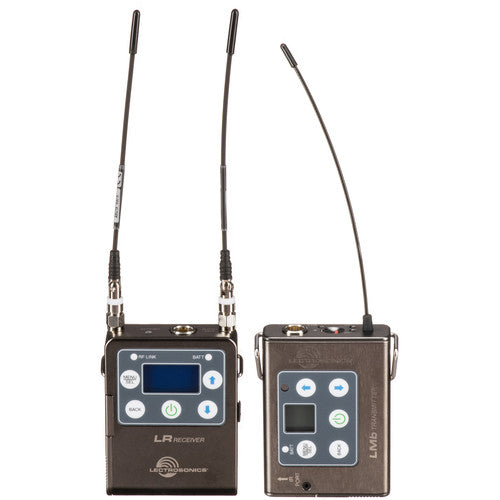 Lectrosonics ZS-LRLMb Wireless Lavalier Microphone Kit A1 470-537 MHz